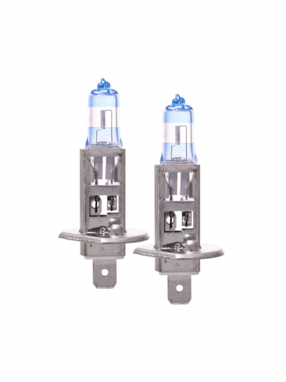 Галогенные лампы серия Dynamic+110% 12V H1 55W+W5W, комплект 2шт. Ver.2.0