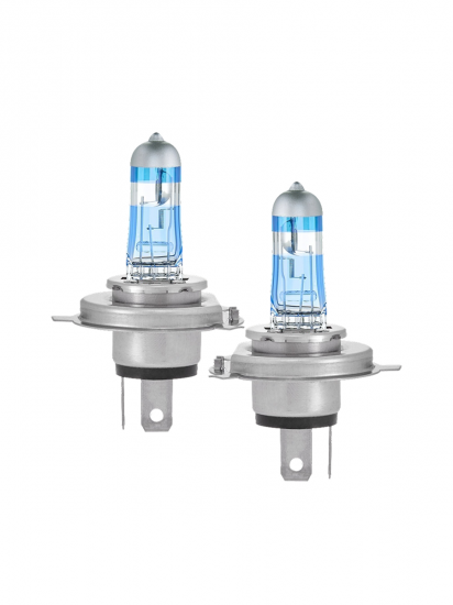 Галогенные лампы серия Dynamic+110% 12V H4 60/55W+W5W, комплект 2шт. Ver.2.0