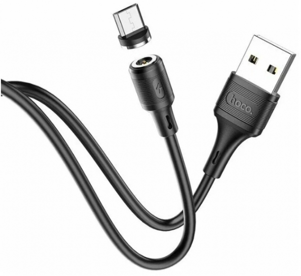 hoco-x52 Магнитный кабель USB черный