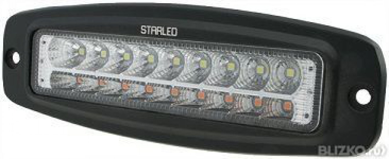 Starled 16008DC Фара светодиодная двухрежимная 20W дальнего света 12-24 (1шт.)