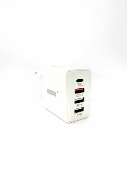 UNNT-7-1 Сетевое зарядное устройство 4 USB белый WIIX