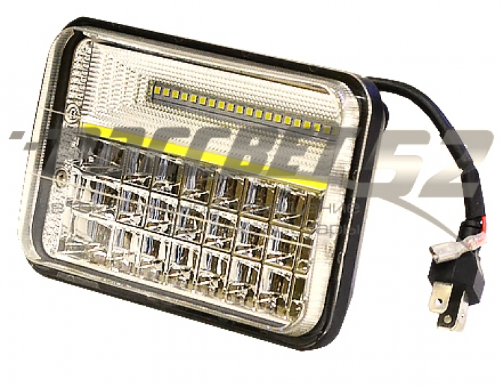 Светодиодная фара 135W (1шт.) ближ/дальн. с функцией ДХО(колодка Н4) HPGZD054-135W