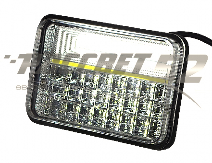 Светодиодная фара 135W (1шт.) ближ/дальн. с функцией ДХО(колодка Н4) HPGZD054-135W