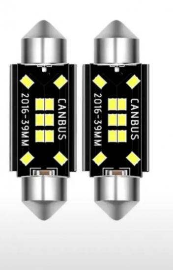 T11-10-39(12/24) NONPOLAR Лампа светодиодная 12/24V 31mm CAN 2.5W 5000K