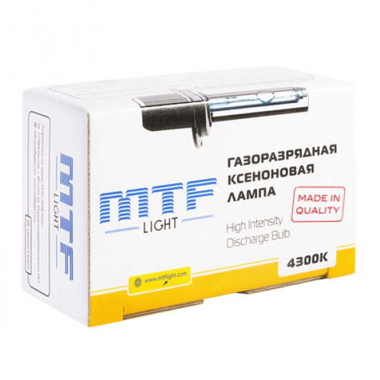  MTF Лампа ксеноновая НВ3 4300 К