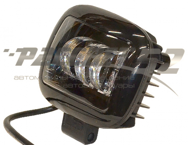 Светодиодная фара 30W (1шт.) овальная Black 59146 30W