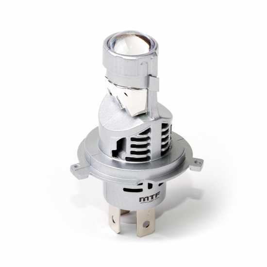 Светодиодные линзы MTF LIGHT серии MicroLENS H4/H19, 12V, 25/35W, 2500/4000lm, 6000K, к-т.