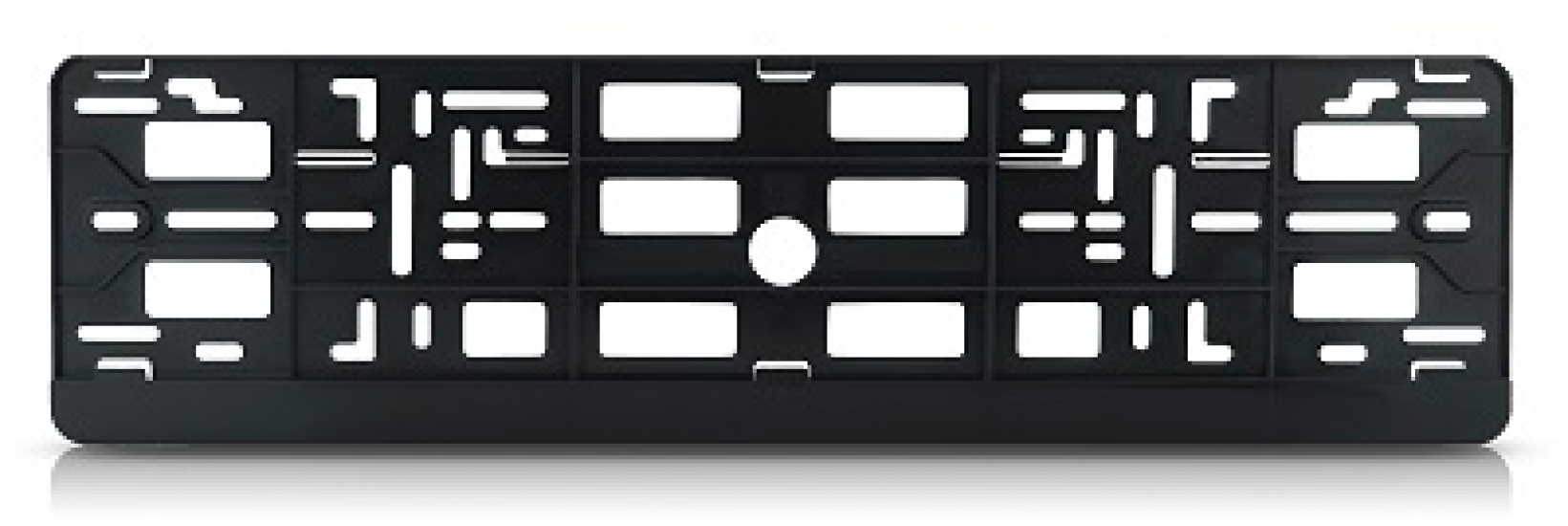 907035 Рамка номерного знака-панель черная, без печати в упаковке TM Nord YADA