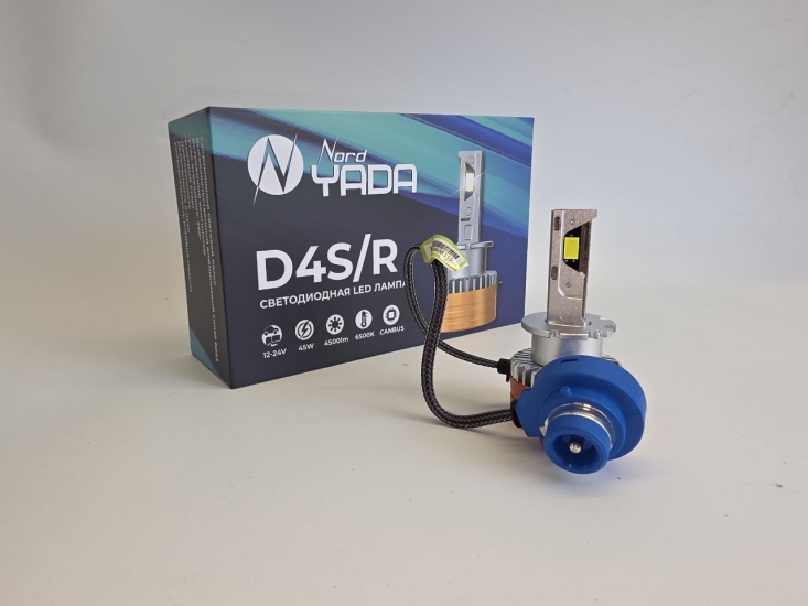 909372 Светодиодная лампа гоовного света D4S/R 12-24V 45W 4500Lm 6500K Canbus TM Nord Yada