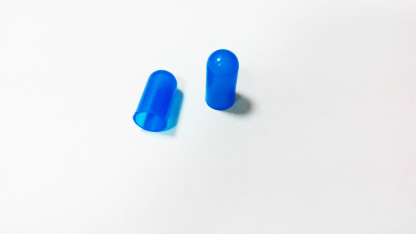 Резиновый колпачек под лампу D4 (синий)