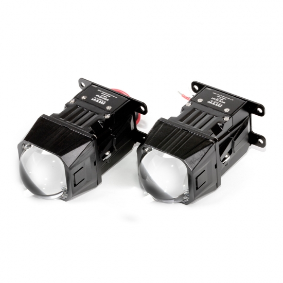 WM49S Модули линзованные бескорпусные ближнего/дальнего света MTF Light WideBeam Mini 12В,45/49Вт,5500К,1.5 дюйма, к-т