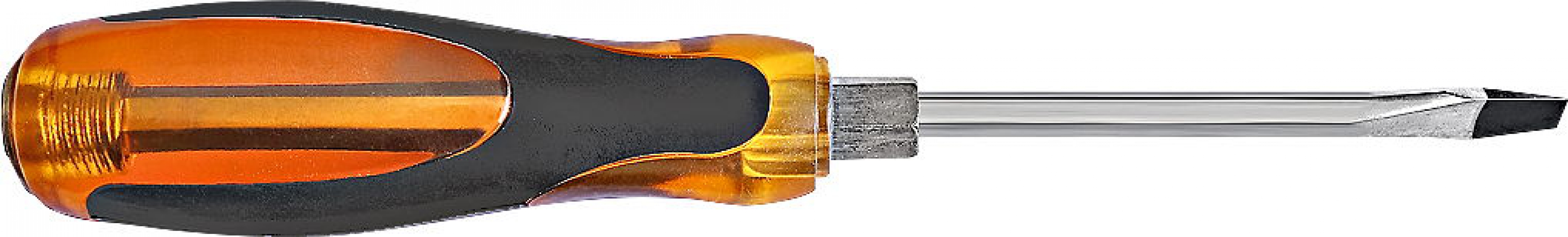 A4005/OT-018 Отвертка ударная, прозрачная, шлицевая, 20 см