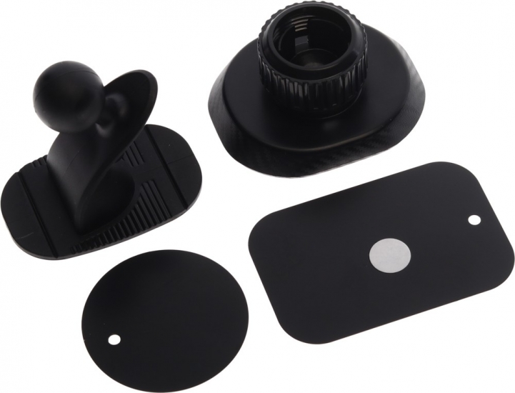 Держатель HT-410T11mg-KVADRO-B WIIIX для смартфона, магнитный, торпедо