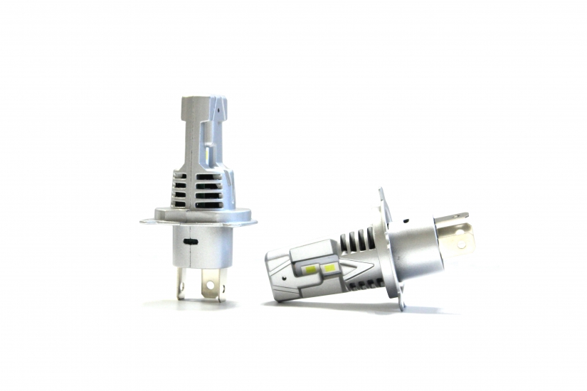 L1-H4 Светодиодные лампы L1 H4 (23W) с кулером, без проводов 12- 24V (компл. 2 шт)