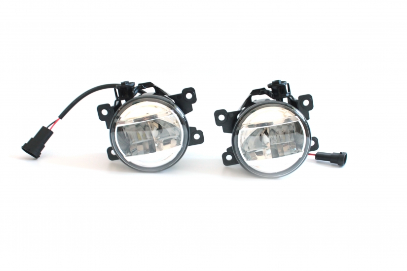 Противотуманные LED фары на Honda, Mitsubishi 10W (Крепление 881)