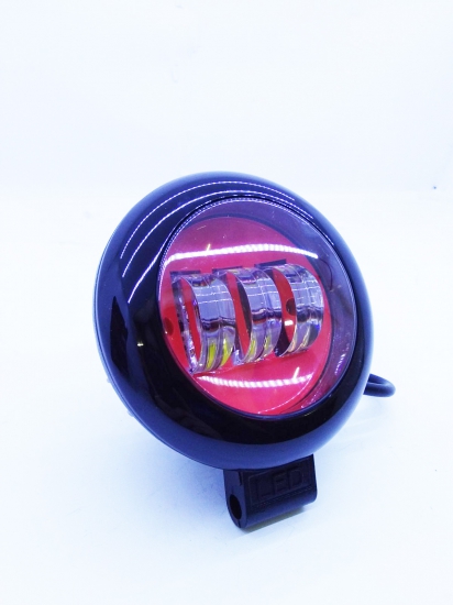 Светодиодная фара 30W (1шт.) круглая RED 59145 30W