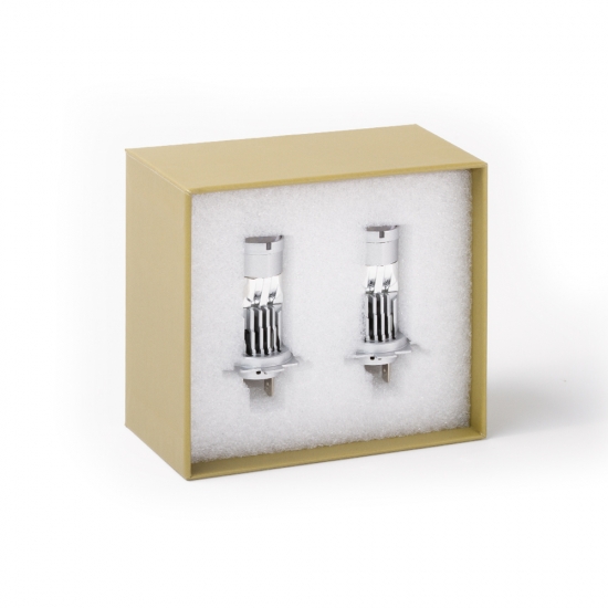 Светодиодные линзы MTF LIGHT серии MicroLENS H7/H18, 12V, 25W, 2500lm, 6000K, к-т.