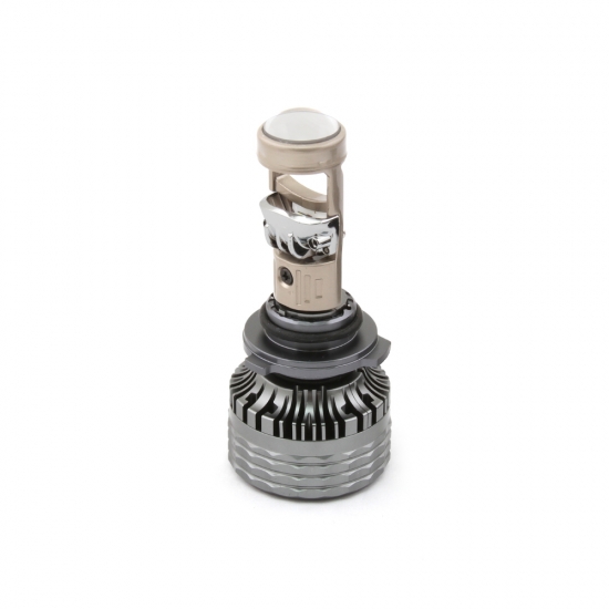 MCB4K5 Светодиодные линзы MTF LIGHT серии MicroLENS HB4(9006), 12/24V, 55W, 6000K, 4000LM, к-т.