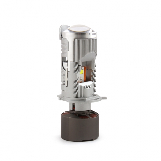MC04K5 Светодиодные линзы MTF LIGHT серии MicroLENS H4/H19, 12/24V, 55W, 6000K, 4000LM, к-т.