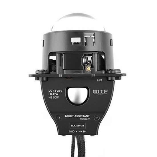 HL47K60-24 Модули MTF Light линзованные Bi-LED серия NIGHT ASSISTANT MaxBeam,24В,47Вт,5500К, 3, 2шт