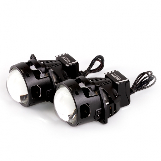 Светодиодные модули ближнего дальнего света MTF Light MAXBEAM 2.0 линзованные, бескорпусные, 12В, 6582Вт, 5500К, 3 дюйма, комплект