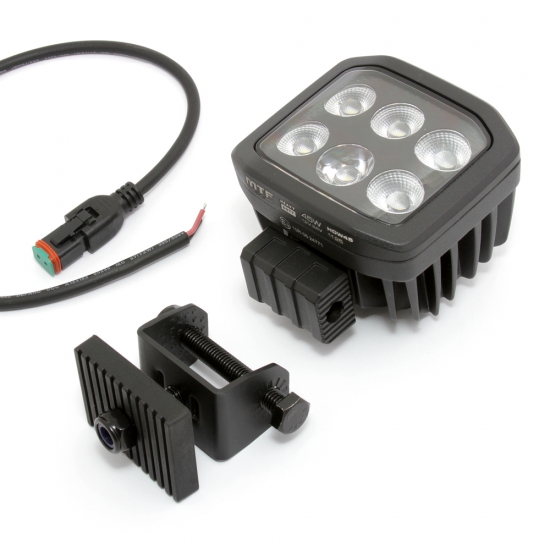 Прожектор светодиодный MTF LIGHT серия HAEVY DUTY 12/24В, 45Вт, 4650лм, 5500К, IP68, ECE R10, 5.