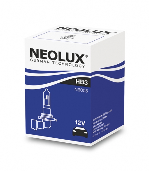 N9005 Автолампа HB3 60W 12V P20D Neolux