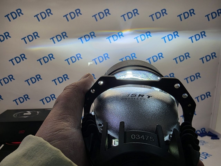 Lens-2.5-BiLed-SRT-DC Светодиодная линза Optima Premium Bi-LED Lens, Series Reflector Technology (SRT), Double Chip 2.5, 5500К, Комплект 2 шт.
