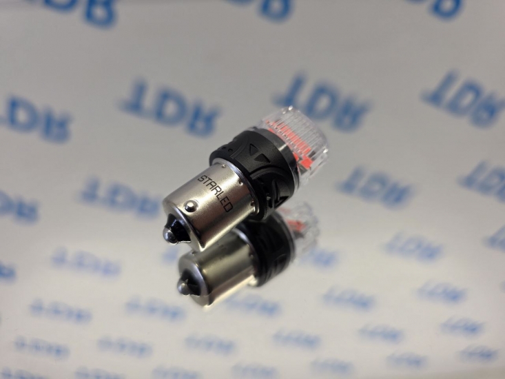 BS-1156-GC-16P12V RD лампа светодиодная P21W 11-18В (блистер 1 шт)