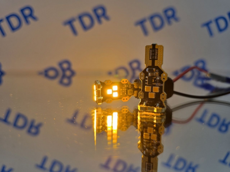 лампа светодиодная Starled S1-T15-3030-9NP24V Yellow (комплект 2 шт)