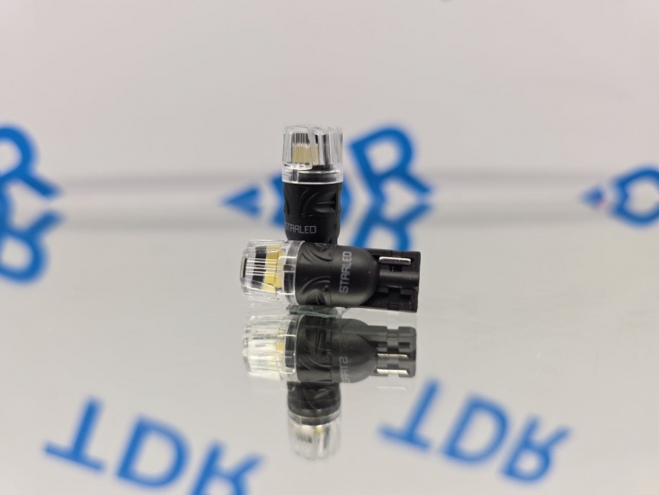 BS-T10-GC-4NP12V WH лампа свтодиодная W5W 11-18В (комплект 2 шт)