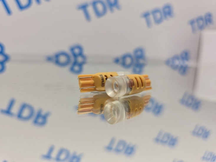Starled 7G T10-3 yellow 12-24V автомобильная светодиодная лампа 3W (комплект 2 шт)