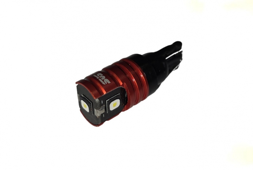 Светодиодные автолампы SVS W5W/T10-S12-24V/3W/6000K/300Lm/Chip 3838-3SMD OSRAM CANBUS