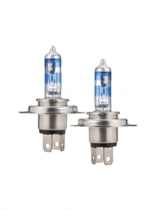 Галогенные лампы серия Wild+150% 12V H4 60/55W+W5W, комплект 2шт. Ver.2.0