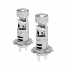 Комплект светодиодных ламп SVS H7/H18 серии Compact Light mini lens (3570CSP/2500Lm/6000K/12V/25W)