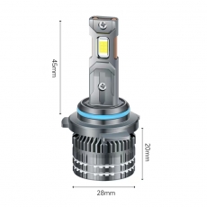 Комплект светодиодных ламп SVS HB3 серии ActiveLight mini (3570CSP/4500Lm/6000K/12-24V/50W,кулер)