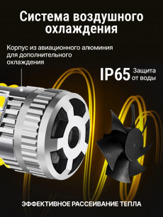 Светодиодные автолампы SVS X-TremeLight P21W/5 -1157/12-24V/30W/6000K/3200Lm/Chip 3030-36SMD CANBUS FAN