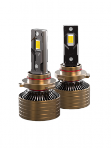 Комплект светодиодных ламп SVS HB3 (9005) серии MaxLight (4575CSP/6000Lm/6000K/12-24V/60W, кулер)