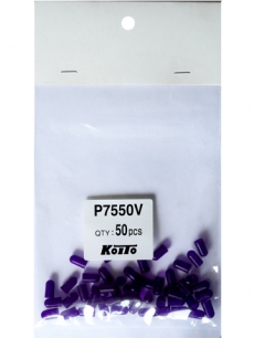 P7550V Колпачки для ламп Koito (1 шт) d5 фиолетовый