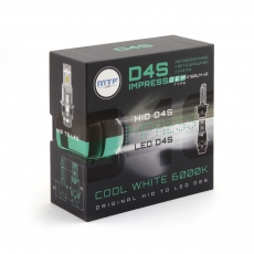 Светодиодные лампы MTF Light серия IMPRESS OEM LED D4S, 35W, 4750LM, 6000K, штатный размер, к-кт.