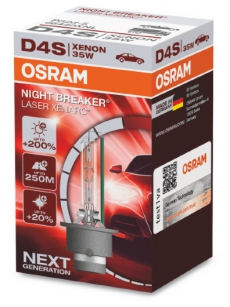 66440XNL-HCB Лампа ксеноновая (D4S) Лампа 35W +200% P32D-5 FS1 (к-т 2шт) OSRAM 
