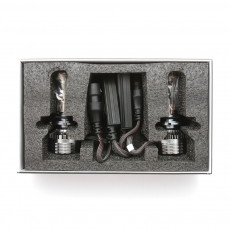 MCB4K5 Светодиодные линзы MTF LIGHT серии MicroLENS HB4(9006), 12/24V, 55W, 6000K, 4000LM, к-т.