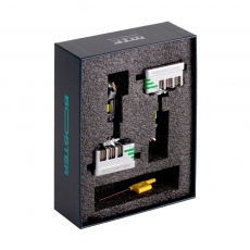 Светодиодные лампы MTF Light, серия BOOSTER V-TYPE, D3S, 42V, 35W, 4500lm, 6000K, кулер, комплект.