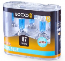 80517(C)EB-2BOX Автолампа ExtraBlue +60% H7 55W 12V PX26D BOCXOD (к-т 2шт.)