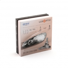Светодиодные лампы MTF LIGHT серия LUXOPTIC HB4(9006), 12W, 22W, 2200LM, 6000K, к-кт.
