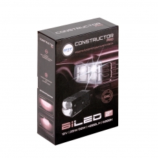 Светодиодные модули ближ./дальн.света MTF Light серия CONSTRUCTOR PRO, 12В, 25/50Вт, 6000К, 2, к-т.