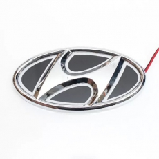 Светящаяся эмблема 5D12V для автомобилей Hyundai