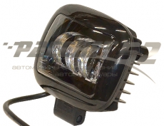 Светодиодная фара 30W (1шт.) овальная Black 59146 30W