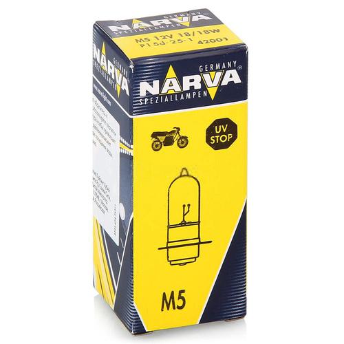 42001 Мотолампа M5 12V-18/18W (P15d-25-1)NARVA 
