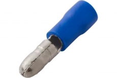 Разъем штекерный изолированный штекер 4мм 1,5-2,5мм (РШи-п 2,5-4/РШИп 2-5-4) синий REXANT